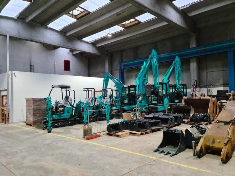 KOBELCO CONSTRUCTION MACHINERY EXPANDS OPERATIONS ACROSS ITALY